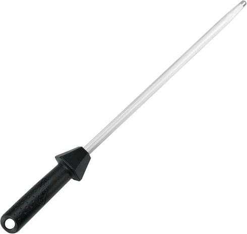 (a brand of SHARPAL) 108S 17.5-Inch/Rod L. 12-Inch Sharpening Steel Knife Sharpener Rod with Built-in Angle Guides Kitchen Knives Honer Knife Stee...