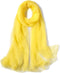 K-Elewon Silk Feeling Scarf Solid Color Fashion Scarves Wrap Long Shawls for Women...