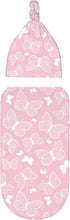 Pink Butterfly Butterflies Newborn Swaddle Blanket Baby Swaddle Blankets Wrap Blanket Soft Stretchy Sack with Beanie Hat Sets Gift for Infant Boy ...