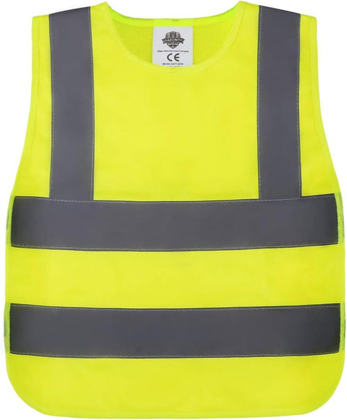 kid's High Visibility Safety Vest, Reflective Strips, Fit for Boys & Girls, Walking or Back to School,...