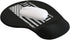 Brazilian Jiu Jitsu American Flag Mouse Pad with Wrist Support-Bottom Nonslip Personalized Mouse Pad Relieve Wrist Pressure Keyboard Mouse Pad Can...