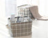 AARAINBOW 3 Packs Storage Basket Bins Canvas Mini Storage Cubes Storage Basket for Makeup, Toys Liners, Books Storage Baskets with Handles for She...