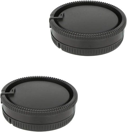 2 Pack Rear Lens Cap and Camera Body Cap Cover Kit for Sony A77II A77 A99II A99 A58 A57 A65 A55 A37 A35 A33 A900 A850 A700 A580 A560 A550 A500 A M...