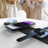 Veloxa Wireless Charger 3 in 1 Charging Station for Apple,Magnetic Foldable Charger for Travel,Wireless Charger Pad for iPhone,AirPods Wireless/Pr...