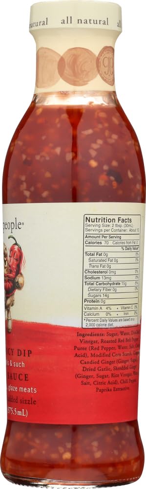 GINGER PEOPLE SAUCE GINGER SWEET CHILI, 12.7 OZ (Pack of 2)...
