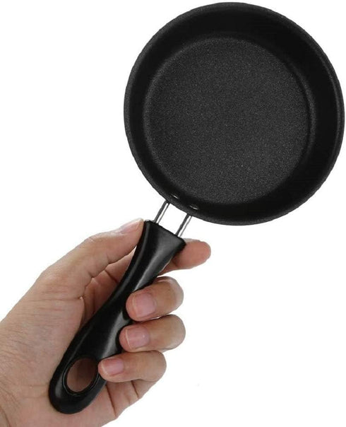 Nonstick Frying Pan Round Egg Pan One Egg Fry Pan Egg Pancake Maker Omelet Mini Dishwasher Safe Cookware Small Egg Skillet, PFOA Free, 4.72 Inch(1...