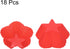 uxcell 18pcs Silicone Cupcake Liners, 2.75 Inch Reusable Baking Cups Nonstick Muffins Mold for Birthday Wedding Party, Red Stars...