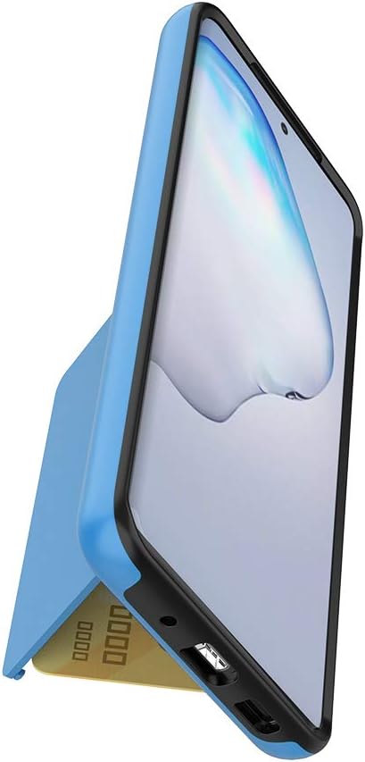 Phone Case for Samsung Galaxy A51 5G with Tempered Glass Screen Protector Cover and Credit Card Holder Hybrid Cell Accessories Rugged Glaxay A 51 ...