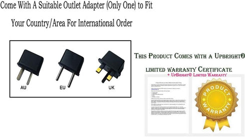 UpBright 6V AC/DC Adapter Compatible with Panasonic PalmSight Palmcorder Camcorder Camera PV-L352D PV-L353D PV-L354D PV-L550D PV-L501D PV-L551D PV...