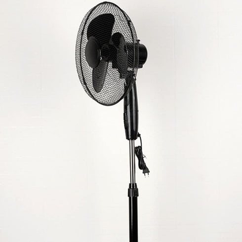 LIFKOME 16 Plastic Fan Blade Leaves Universal Household Standing Fan Table Fanner Replacement Part Plastic Fan Blade Replacement Leaves with Nut C...