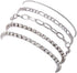 Dainty Gold Chain Bracelets for Women 14K Gold Plated Bracelet Stackable Adjustable Paperclip Chain Bracelets Trendy Layered Cuban Link Bracelets ...