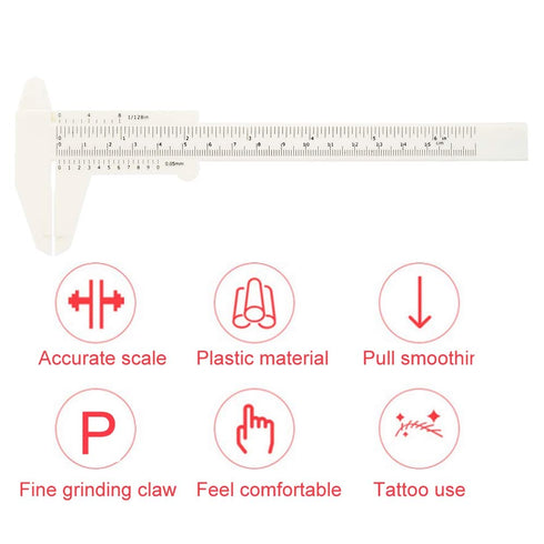 Eyebrow Tattoo Ruler, 8 Types Adjustable Golden Ratio Microblading Tattoo Measuring Ruler Eyebrows Shape Balance Extension Stencil for Beginner or...