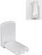 Headphone Stand - Foldable Headset Wall Mount Holder Adhesive Gaming Headphone Hanger Hook Earphone Clamp for Most Headphone (White), HK-01-WH...