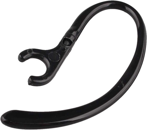 10PCS Bluetooth Headset Earpiece Universal Receiver Clip 360 Degree Rotate Clamp Holder Earhooks Ear Loop Replacement (6mm - Black)...