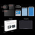 Digital Camera Screen Protectors, 2.5D HD Screen Protect Film Lens Protective Film Kit, Protect Film Set Dual Screen + Lens Protector for Osmo Act...