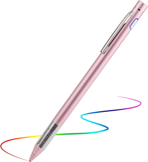 Pencil Stylus for iPhone 15/14/13/12/X Pro Max Pen,Minilabo Touch Screens Active Stylus Digital Pen with 1.5mm Ultra Fine Tip Stylist Pen for iPho...