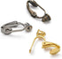 KISSITTY 36pcs/Box 6 Colors Brass Stud to Clip on Earring Converter 19x6mm for Non-Pierced Ears...