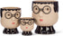 Abbott Collection Home Small Face with Glasses Planter...