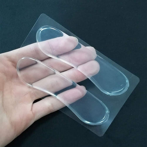 Clear Silicone High Heel Cushion Inserts Pad Heel Grips Anti Slip Sandals Gel Strap Strips Foot Support Gel Shoe Sticker Foot Care Protector for F...
