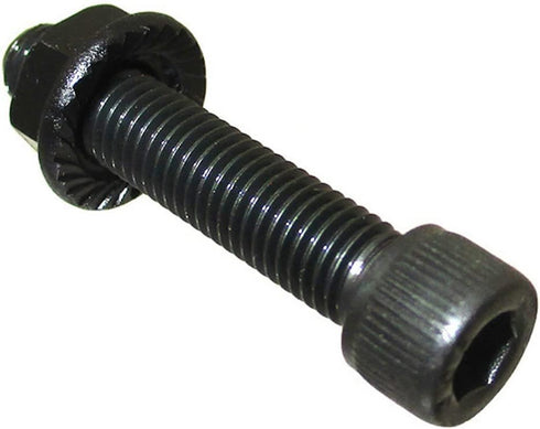 6pcs 1/4-28 x 1.25 Racing Wheel Stud Bolt Serrated Hex Flange Nut for Racing Go Kart...