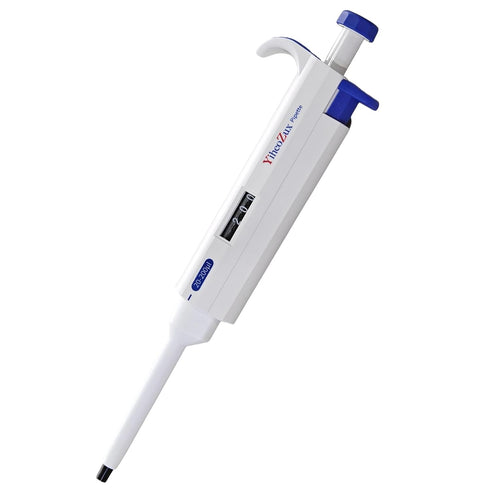 20-200ul Adjustable Volume Pipette Single Channel Manual Variable Laboratory High Accurate Lab Micro Pipette...