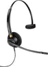 Poly - EncorePro 510 QD Wired Headset (Plantronics) - Works with Poly Call Center Digital Adapters - Acoustic Hearing Protection - Mono (Single-Ea...