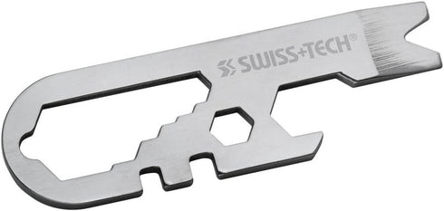 SWISS+TECH ST67129 14-in-1 Micro Wrench Multi-Tool, Stainless Steel Construction, For Keychain, Auto, Camping, Hardware (Single Pack)...