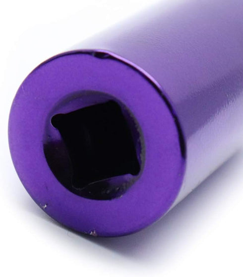 Universal Socket Set, Professional 7mm-19mm / 1/4"-3/4" Grip Socket Set Ratchet Wrench Power Drill Adapter, Purple...