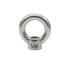 1/4" UNC Marine Grade Lifting Eye Nut, 316 Stainless Steel Threaded Nut Fastener, 4 Packs...