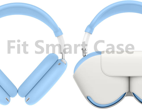 Silicone Case Cover for AirPods Max, Ear Pad Case Cover/Ear Cups Cover/Headband Cover for AirPods Max Headphones, Anti-Scratch Accessories Soft Si...