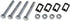Dorman 03125 Front Exhaust Stud Kit - 3/8-16 x 2-1/2 Inch Compatible with Select Dodge Models...