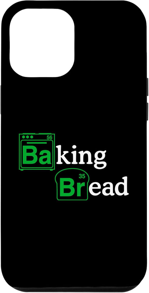 iPhone 15 Pro Max Bread Baking Periodic Element Carb Gluten Pastry Chef Baker Case...