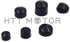 HTTMT MT247-003-BK Black Bolts Toppers Caps Compatible with 1991-2012 Harley Davidson Dyna Glide Twin Cam...