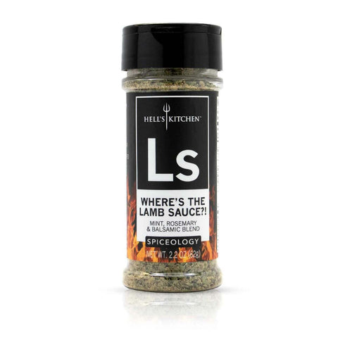 Spiceology & Hell's Kitchen - Where's The Lamb Sauce - Mint, Rosemary and Balsamic Spice Blend - All-Purpose Seasoning - 2.3 oz...