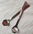 Stainless Steel Cat Paw Stirring Spoon Small Hollow Out Coffee Spoons for Dessert Coffee Teaspoon Appetizer Tableware Spoon Kitchen Restaurant...