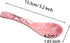 Japanese Soup Spoons Set of 5, Pink Ceramic Spoon for Soup, Ramen, Pho, Gravy, Cake, Oatmeal, Chaos, Dumplings,Salad...