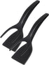 2Pcs Egg Flipper Spatula,2 in 1 Grip and Flip Spatula Tongs,Fried Egg Spatula,Spatula Tongs,Egg Flipper,Home Kitchen Cooking Tool...