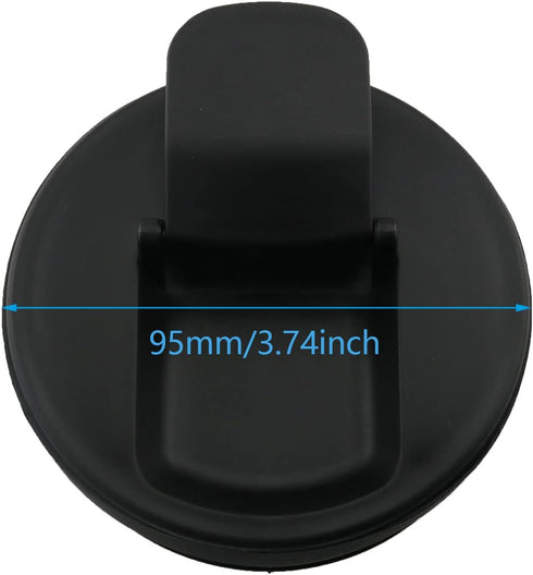 Replacement Parts Lids for Ninja Blender ZCZQC 95mm/3.74inch Seal Lids For Ninja BL450 BL454 Auto-iQ BL490 BL491 BL492 BL492W BL494...