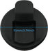 Replacement Parts Lids for Ninja Blender ZCZQC 95mm/3.74inch Seal Lids For Ninja BL450 BL454 Auto-iQ BL490 BL491 BL492 BL492W BL494...