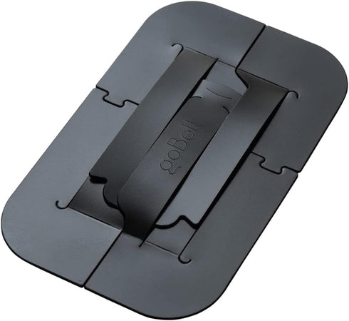 IPPINKA goBelt, Ultra-Thin Smartphone Grip Holder with Stand Function, 1mm Thick - Black...