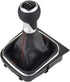 Malcayang 6 Speed Shift Knob Boot Kit for Golf 5 6 MK5 MK6 R32 GTD GTI 2004-2009 Scirocco Octavia...