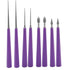 8Pcs Diamond Tipped Bead Reamer Beading Hole Enlarger Needle Tool with Plastic Handle for Make Bead Holes Larger, Jewelry Making and DIY Craft Sup...