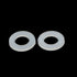 uxcell M6 x 12mm x 1.2mm Nylon Flat Insulating Washers Gaskets Spacers Fastener for Faucet Pipe Water Hose White 200PCS...