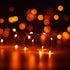 YKB 6 Pack Orange Fairy String Lights Battery Operated Fairy Lights Starry String Lights on 3.3ft/1m Silvery Copper Wire DIY Christmas Decoration ...