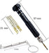 PTSLKHN Eyeglass Screwdriver, 5-in-1 Multifunctional Small Screwdriver, S2 Steel Glasses Screwdriver Kits for Eyeglass, Sunglasses, Electronics, C...
