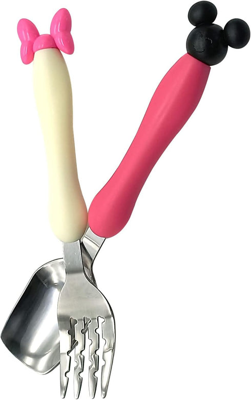 Children Spoon Fork Set Baby Feeding Spoon Stainless Steel Kids Eating Utensils Toddler Baby Flatware Accessories...