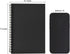 DSTELIN Blank Spiral Notebook, 2-Pack, Soft Cover, Sketch Book, 100 Pages / 50 Sheets, 7.5 inch x 5.1 inch, 100GSM, (Black)...