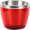 Red Wine Bucket, Mini Stainless Steel Beer Bucket Versatile Ice Bucket for Champagne Beer Cooler Party Bucket for Home Kitchen Bar KTV Hotel Red...