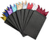 9 Pcs Men's PreFolded Pocket Squares On Card Masculine Polyester Suit Handkerchief...