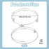 PH PandaHall 10pcs Stainless Steel Wire Bracelet Adjustable Bangle Bracelet Blank Cuff Bracelet with Removable Ball Bead Expandable Blank Bangle B...